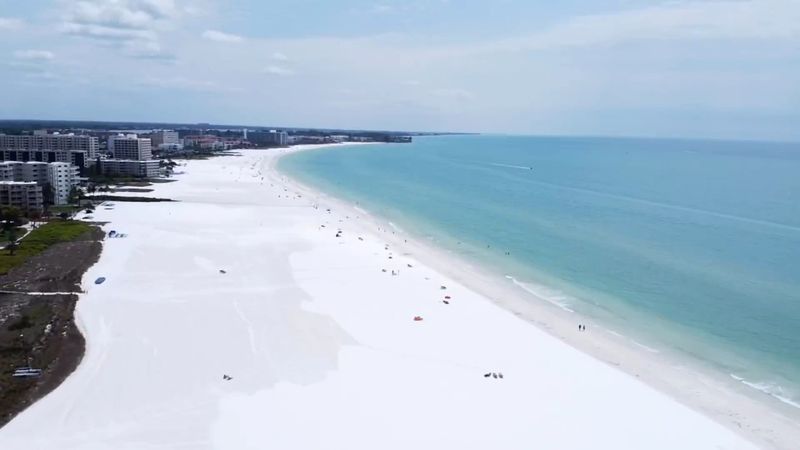 The Sand Is Made Almost Entirely Of Pure Quartz Crystal