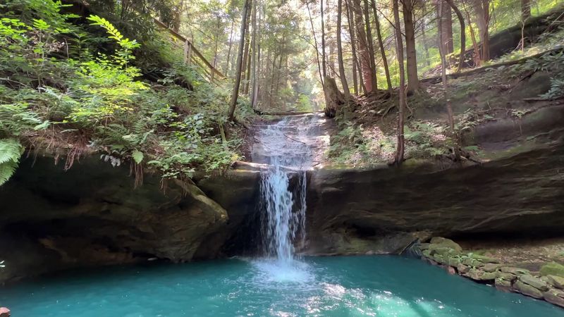 The Sandstone Waterfall That Steals the Show