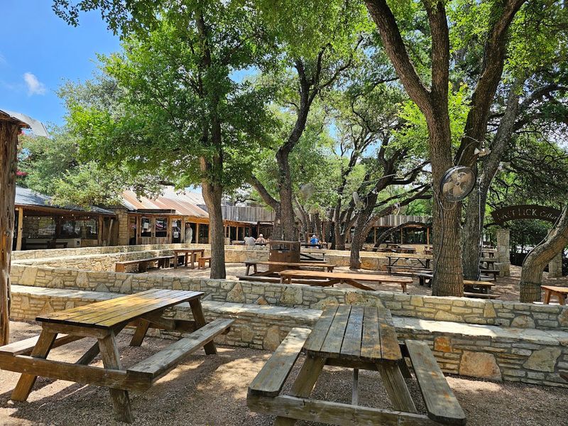 The Outdoor Seating And Hill Country Atmosphere