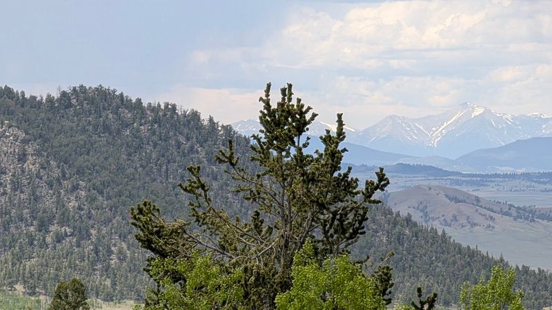The Sawatch Range Floating On The Far Western Edge