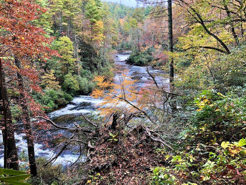The Scenery Along The Chattooga River Is Breathtaking Year-Round The Scenery Along The Chattooga River Is Breathtaking Year-Round