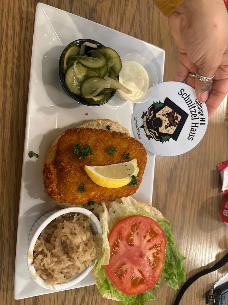 The Schnitzel Sandwich Is The Real Star Of The Show