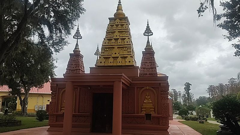 The Serene Ordination Hall And Its Architecture