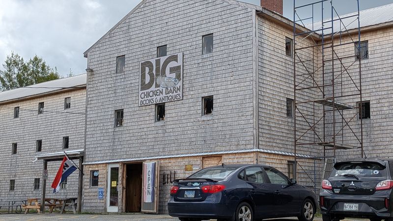 The Converted Chicken Barn Building Itself