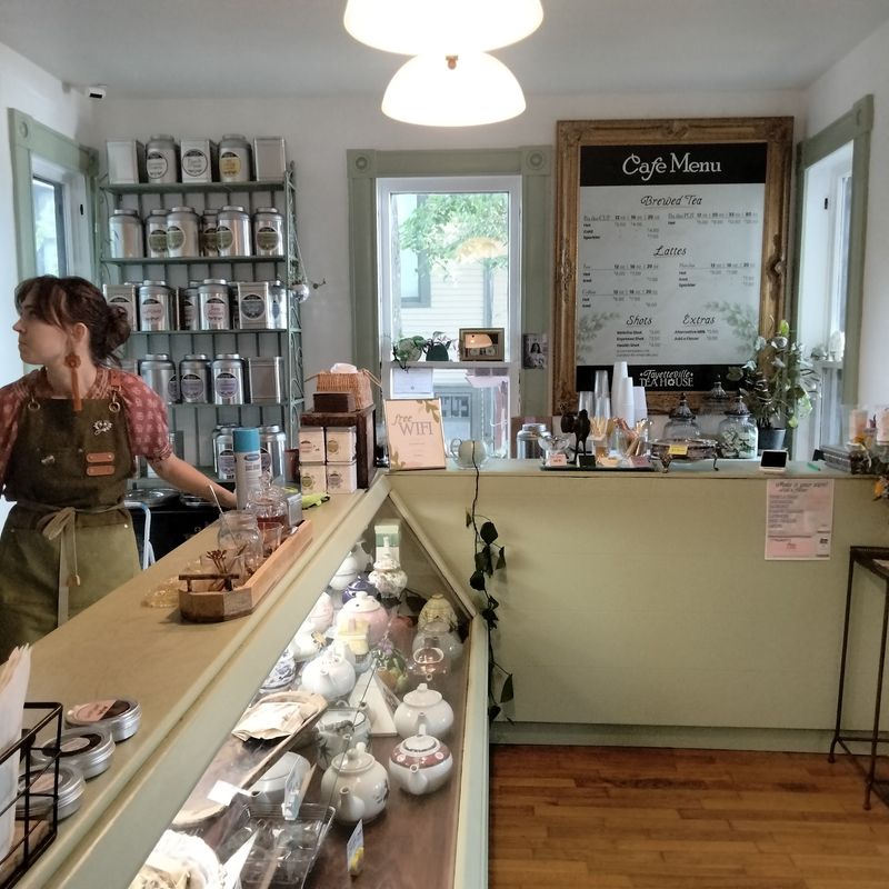 The Shelves Are Packed With Loose Leaf Blends