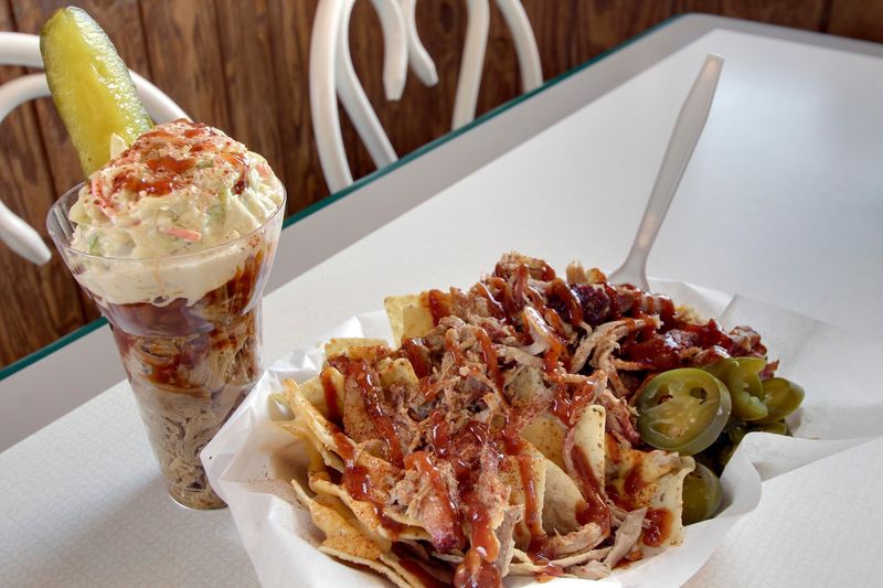 Unique Menu Items Like BBQ Sundae And BBQ SPIGhetti