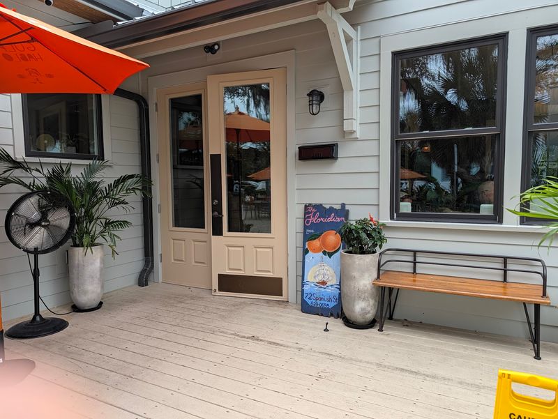 The Side Patio Is Built For Games And Quick Bites