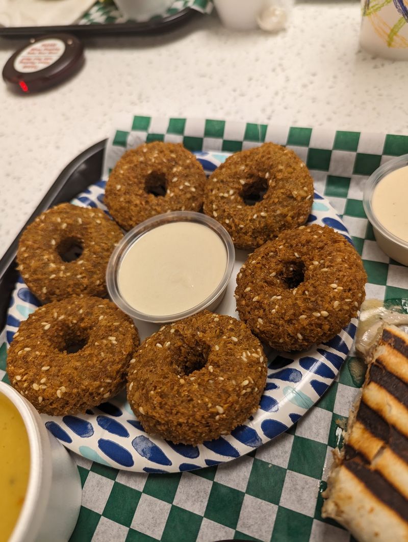 The Signature Donut-Shaped Falafel
