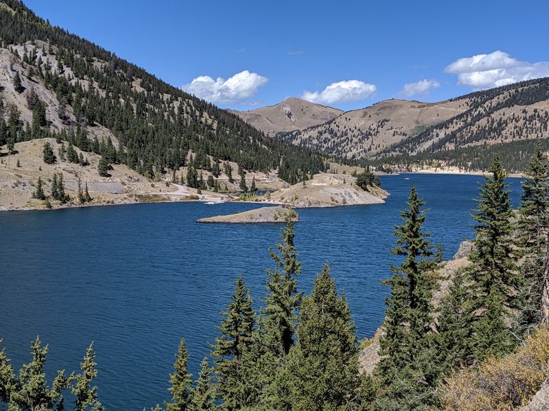 The Slumgullion Earthflow Gave The Lake Its Shape