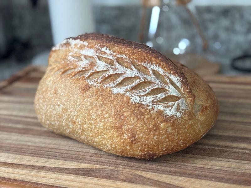 The Sourdough Bread Here Is Made With Organic Ingredients