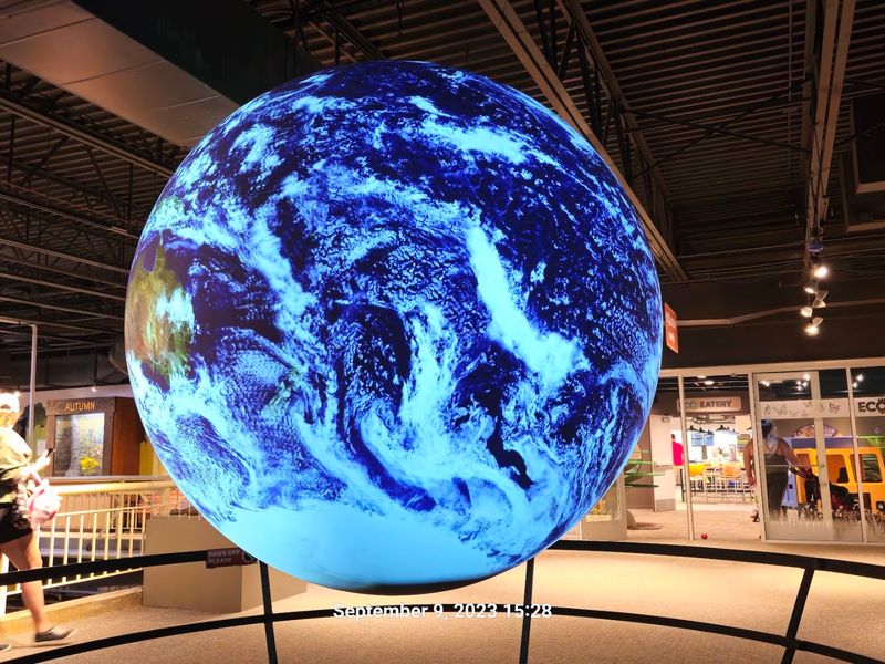 The Space Wing And Solar System Exhibit