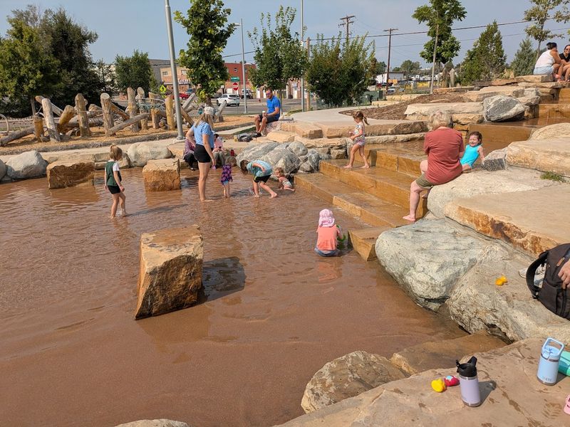 The Splash Pad And Water Feature That Draws A Crowd