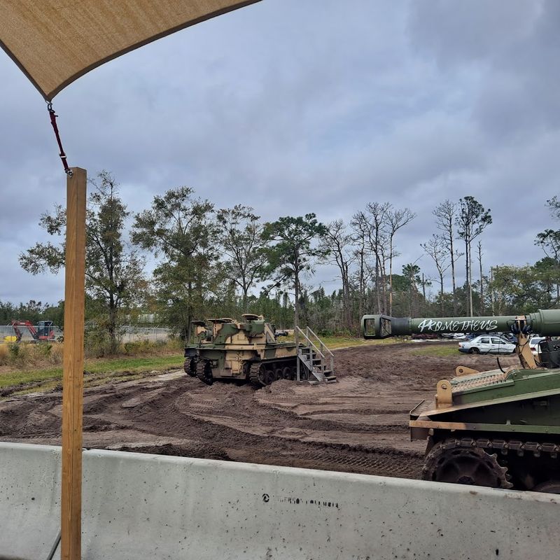 The Facility Is Clean, Organized, And Full Of Military Displays