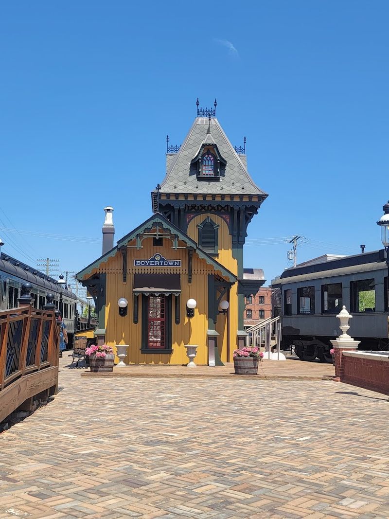 The Station Yard Is Designed To Feel Like A Different Century