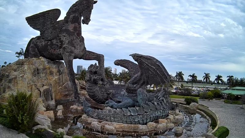 The Statue Lives Inside Gulfstream Park In Hallandale Beach