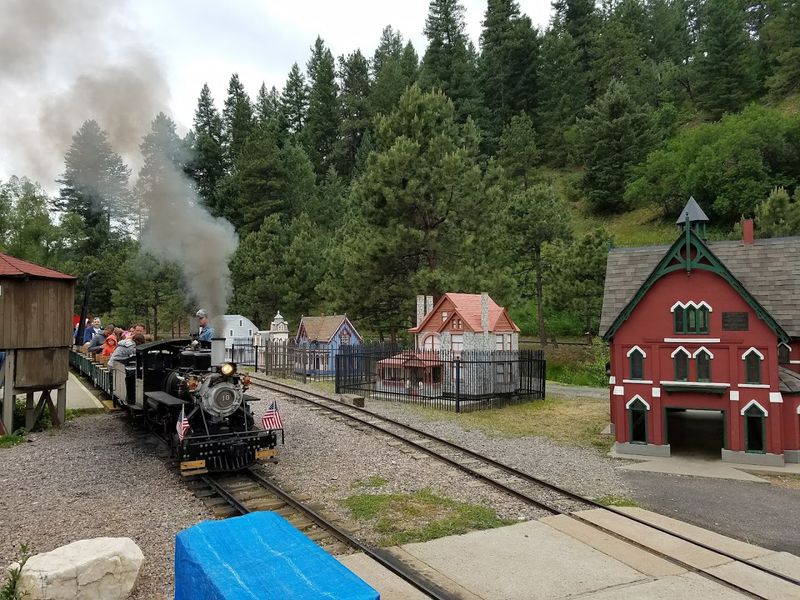 The Steam-Powered Locomotive Ride Around The Mountain
