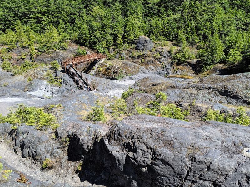 The Steep Metal Ladder And The Adventurous Middle Section