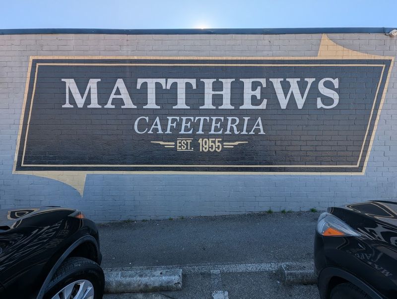 The Story Behind Matthews Cafeteria