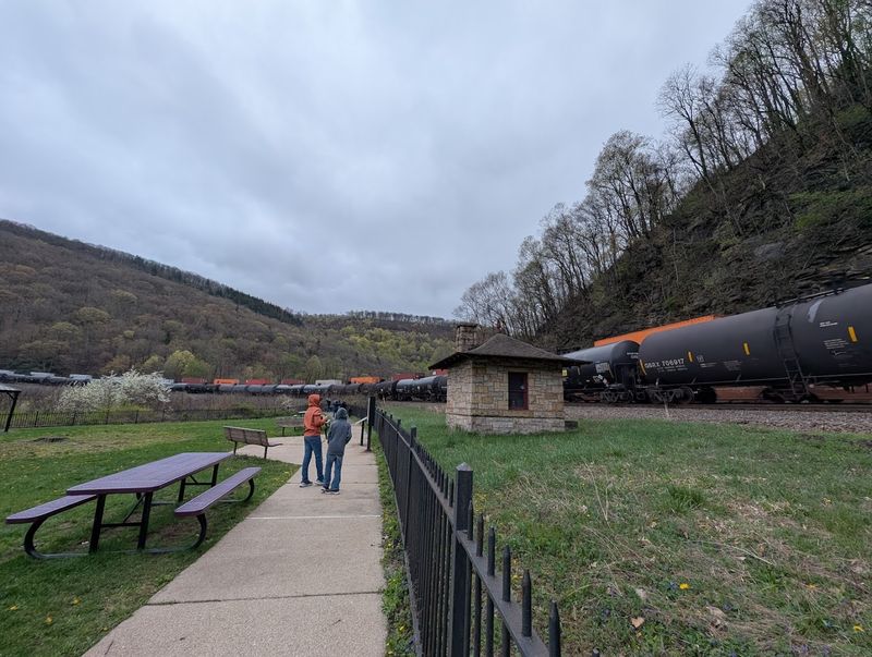 Picnic Tables, Benches, and a Relaxed Atmosphere