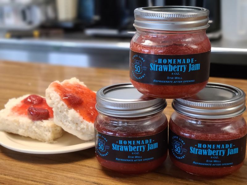 The Strawberry Jam Is Homemade And People Drive Miles Just For It