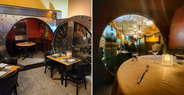 The Stunning Ohio Italian Restaurant That Turned A Historic Bank Into A Dining Room