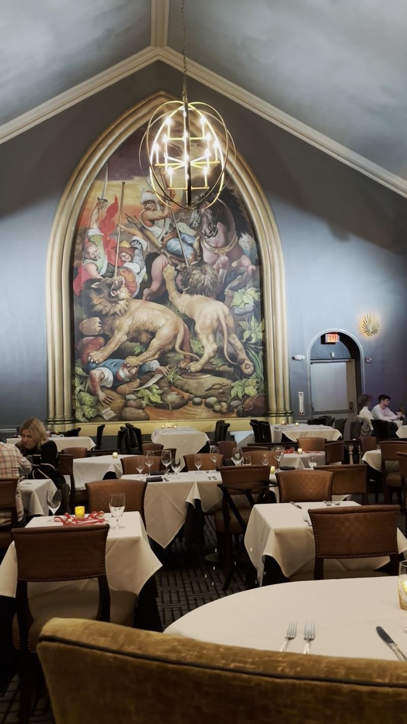 The Stunning Upstairs Dining Room