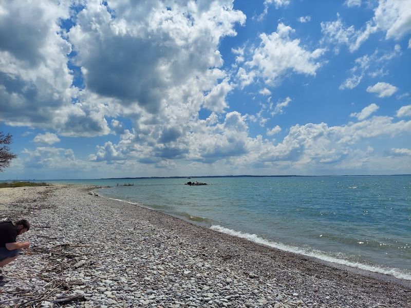 Sea Glass Hunting On The Shoreline