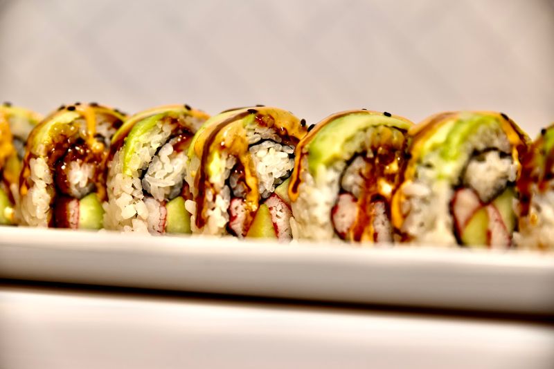 The Sushi Bar Steals Attention