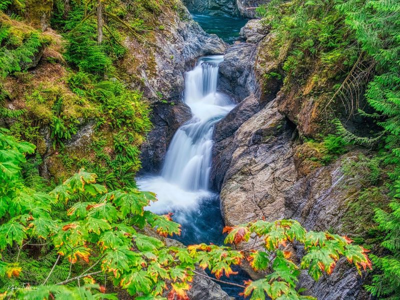The Upper Falls And Final Overlook