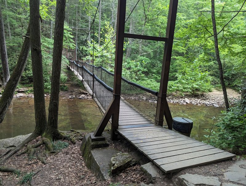 The Suspension Bridge Has Gaps You Will Notice The Suspension Bridge Has Gaps You Will Notice