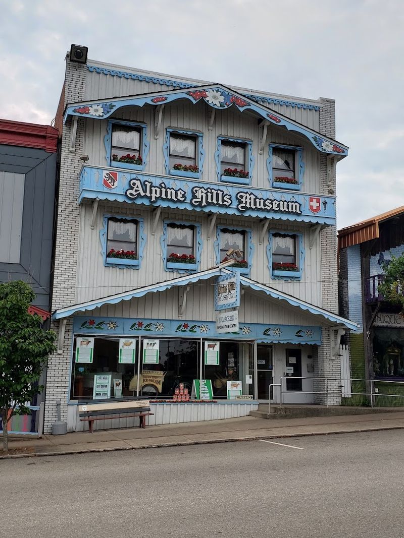 The Alpine Hills Historical Museum Next Door
