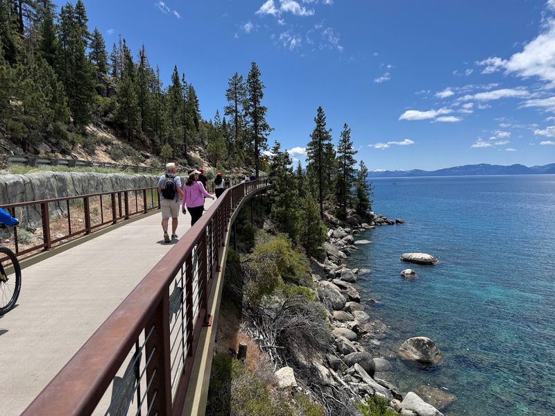 The Tahoe East Shore Trail, Nicknamed America's Most Beautiful Bikeway