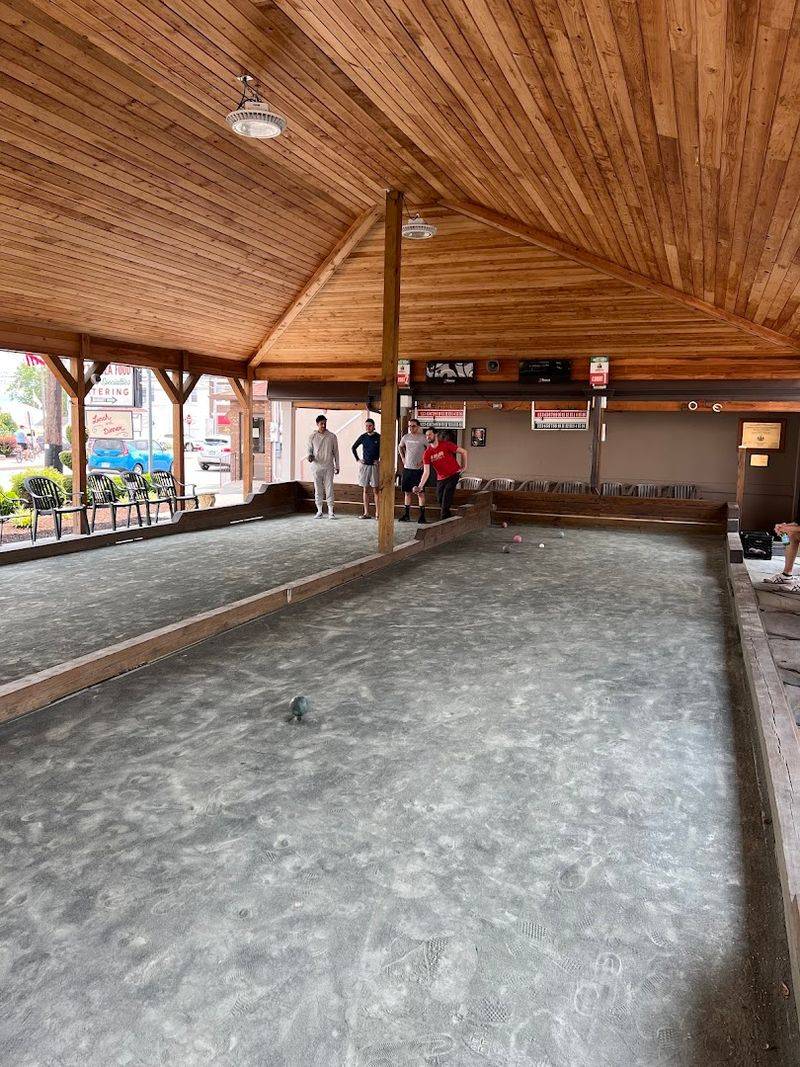 The Bocce Ball Courts Add a Whole Layer of Personality