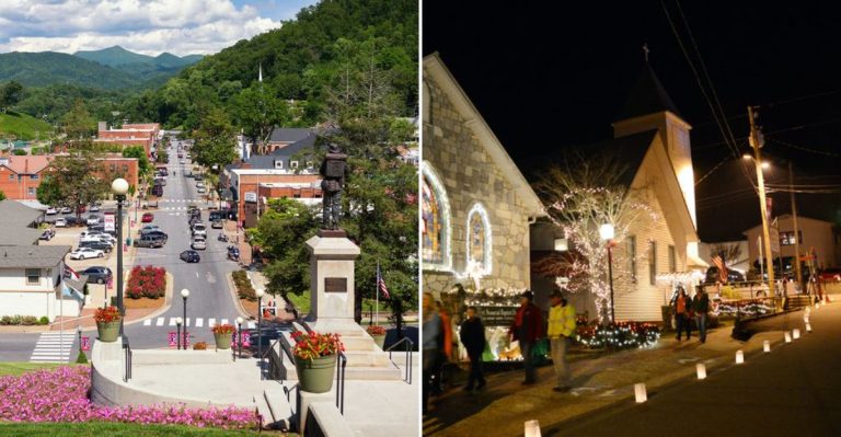 The Thanksgiving Weekend Getaway In North Carolina That Locals Say Feels Like A Holiday Movie