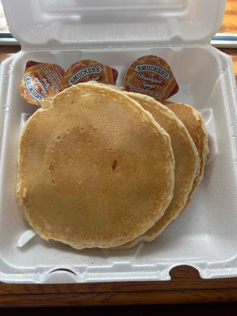 Pancake Stack That Defies Gravity