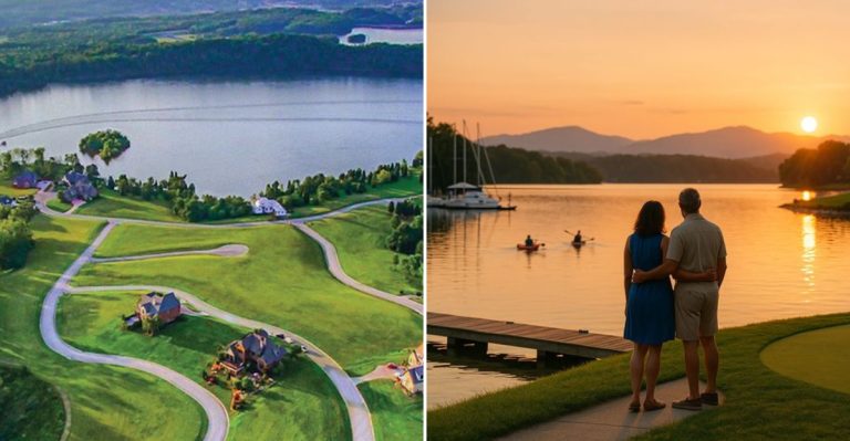 The Tiny Tennessee Lake Town Where Golf Carts Rule The Roads