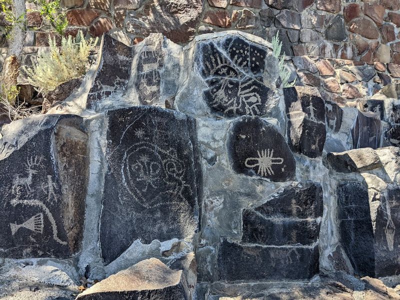 The Interpretive Center And Its Preserved Petroglyphs