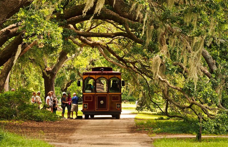 The Trolley Ride Through The Grounds The Trolley Ride Through The Grounds