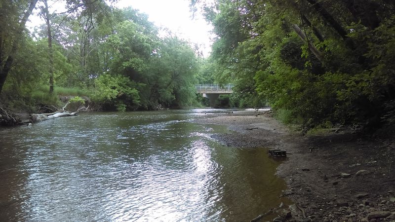 Fishing Along The Tuscarawas River
