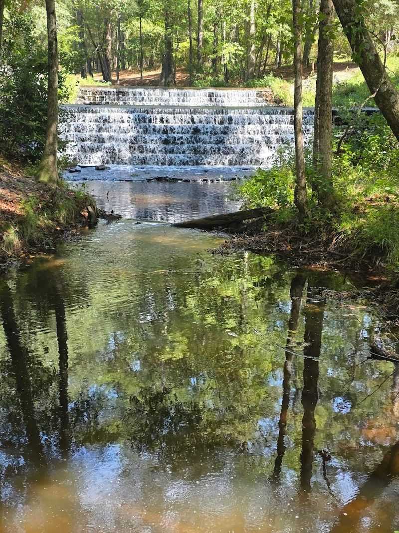 The Two-Tier Waterfall Hidden In The Woods
