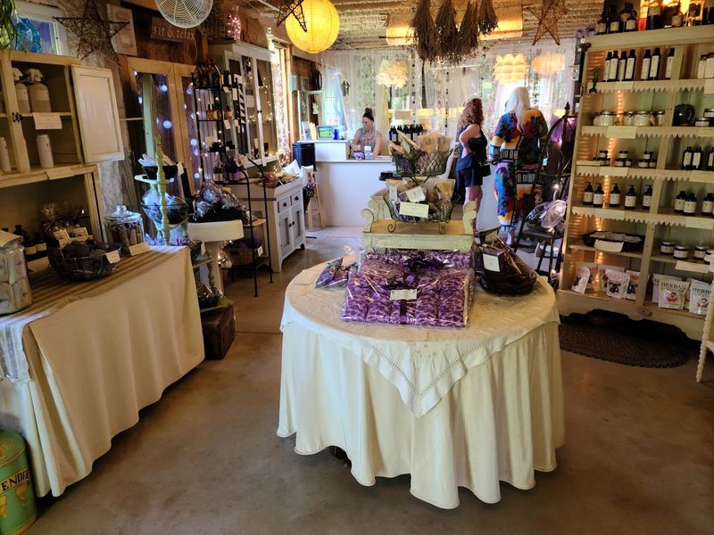The On-Site Gift Shop Is Stocked With Lavender Products