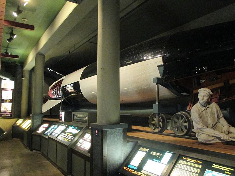 The V-1 And V-2 Rocket Exhibit