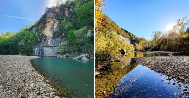 The View From This Arkansas Campground Is Defined By A Bluff So Epic It Looks Unreal