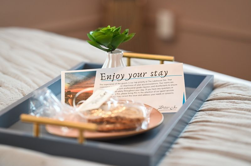 Breakfast Delivered to Your Door With Lake Erie in the Background