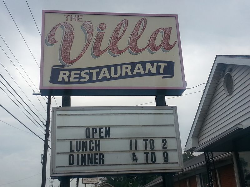 The Villa Restaurant, Williamsport