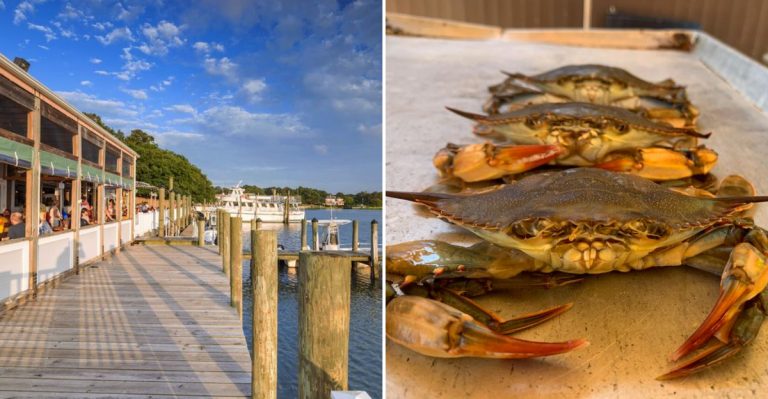The Virginia Beach Seafood Stand Frying Soft Shells The Way Locals Prefer