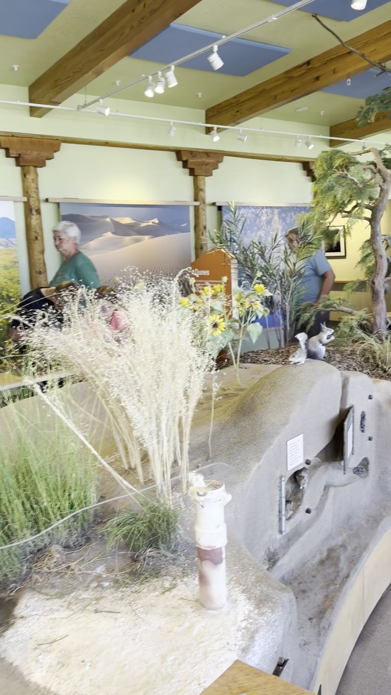 The Visitor Center Gives The Sand Some Context