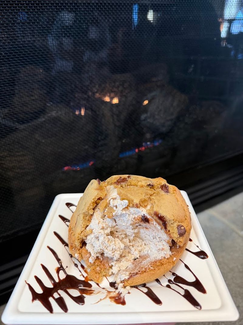 The Chocolate Chip Cookie Ice Cream Sandwich Is A Fan Favorite