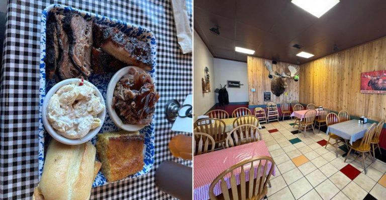 The Washington Smokehouse Tucked Behind A Gas Station That Outsmokes Every City Hotspot