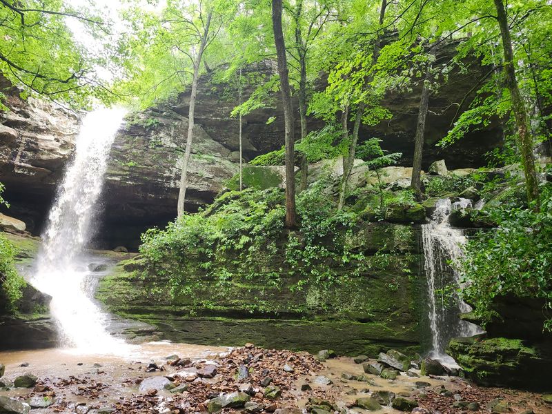 The Waterfall That Comes Alive After Rain